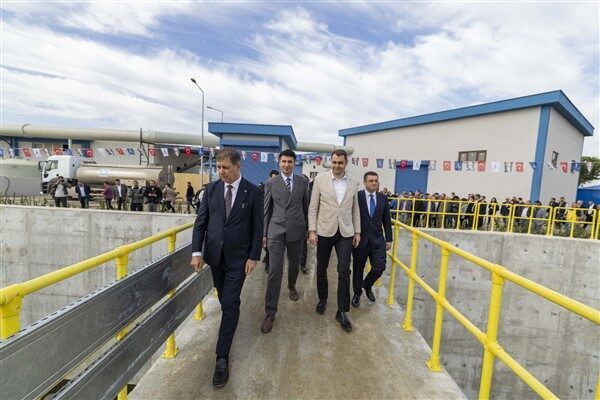 Ayrancılar-Yazıbaşı İleri Biyolojik Atıksu Arıtma Tesisi’nin kapasitesi üç kat arttı İzmir Büyükşehir Belediye Başkanı Cemil Tugay, Ayrancılar-Yazıbaşı İleri Biyolojik Atıksu